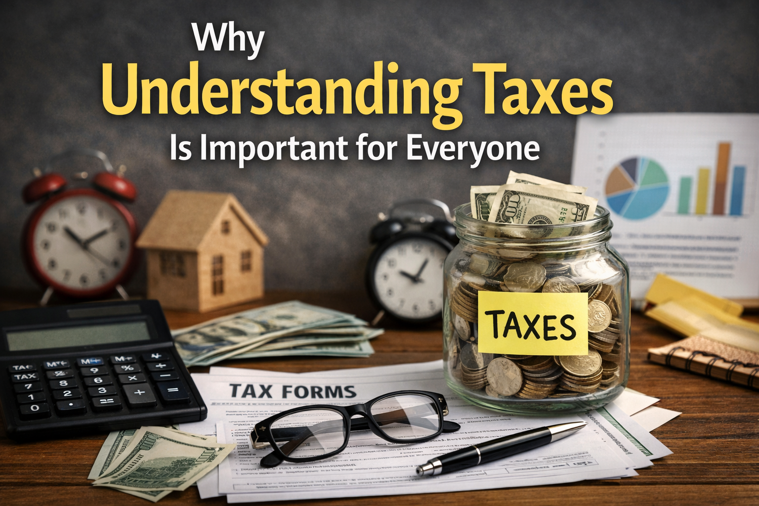 Accountant Using Tax